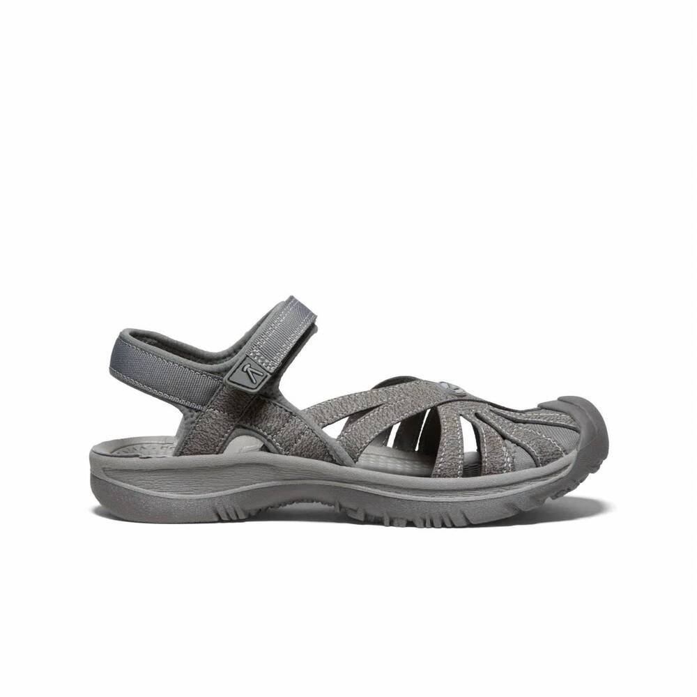 NEW KEEN women's rose sandal in gargoyal/raven